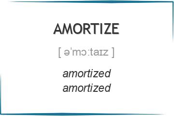 amortize 3 формы глагола