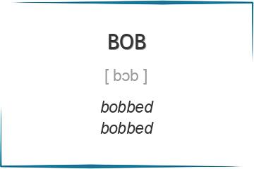 bob 3 формы глагола