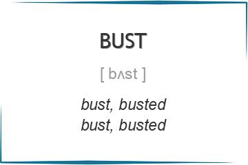 bust 3 формы глагола