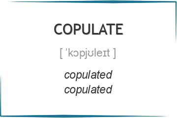 copulate 3 формы глагола