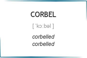 corbel 3 формы глагола