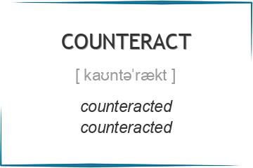 counteract 3 формы глагола