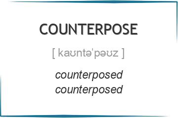 counterpose 3 формы глагола