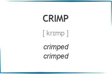 crimp 3 формы глагола