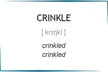 crinkle 3 формы глагола