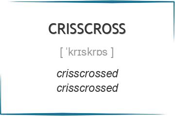 crisscross 3 формы глагола