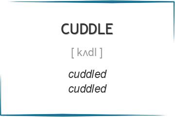 cuddle 3 формы глагола