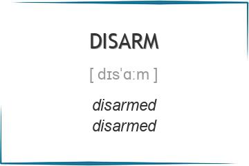 disarm 3 формы глагола