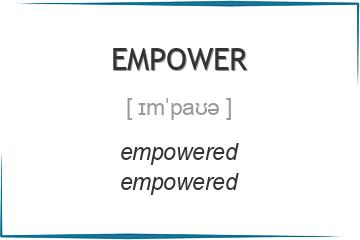 empower 3 формы глагола