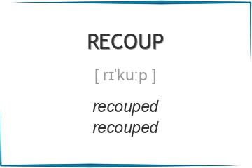 recoup 3 формы глагола