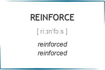 reinforce 3 формы глагола