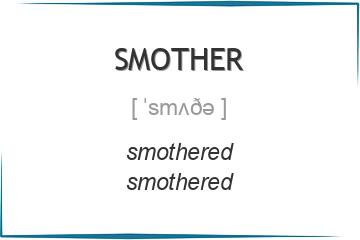 Smother • what is SMOTHER meaning 