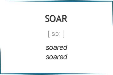 soar 3 формы глагола