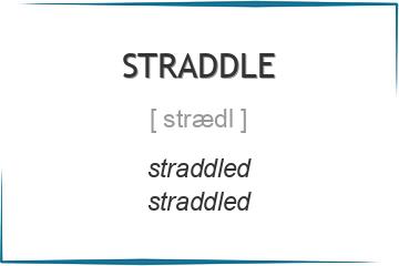 straddle 3 формы глагола