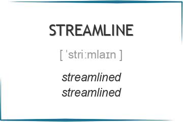 streamline 3 формы глагола