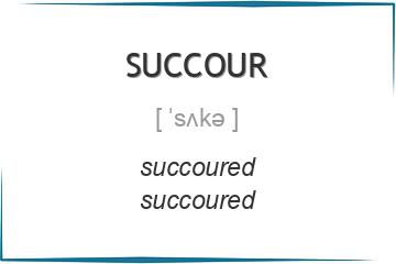 succour 3 формы глагола