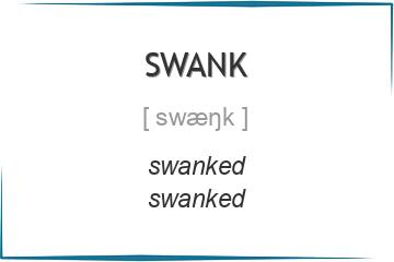 swank 3 формы глагола