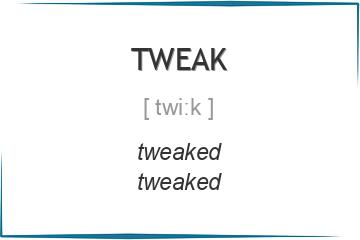 tweak 3 формы глагола